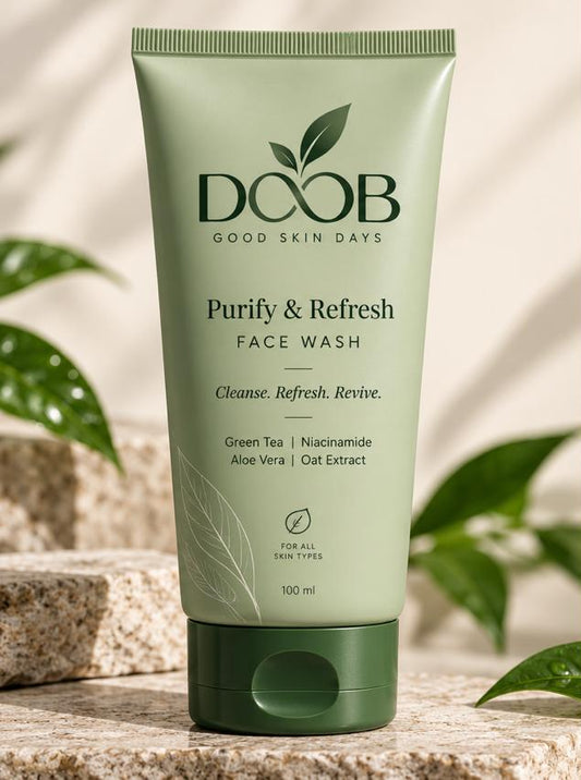 Gentle Daily Face Wash with Glycolic Acid & Niacinamide - 150 ml
